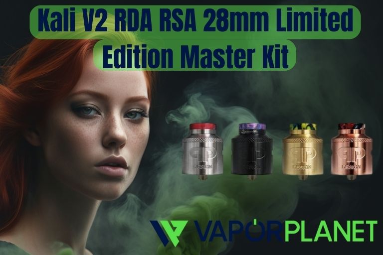 Kali V2 RDA RSA 28mm Limited Edition Master Kit - QP Design