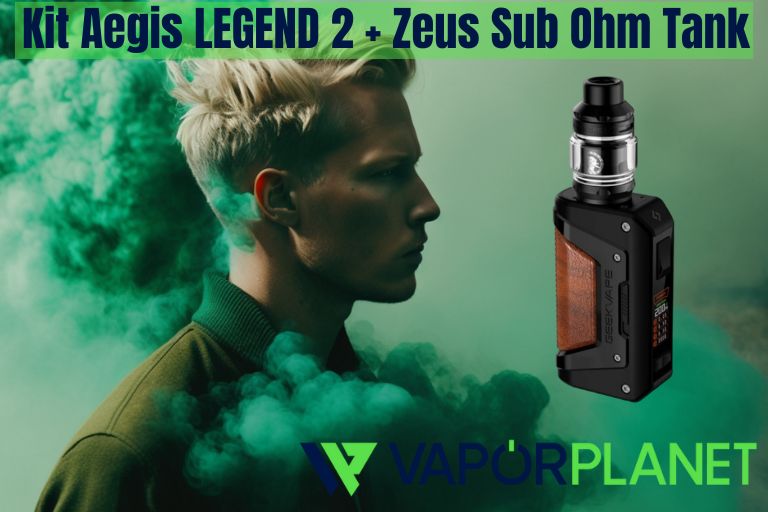 Kit Aegis LEGEND 2 + Zeus Sub Ohm Tank - Geekvape Kit