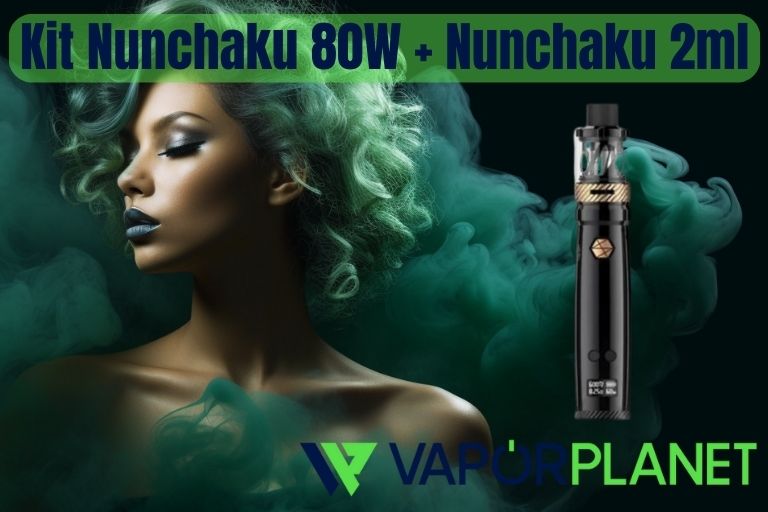 Kit Nunchaku 80W + Nunchaku 2ml ★ Uwell eCigs Kit ★