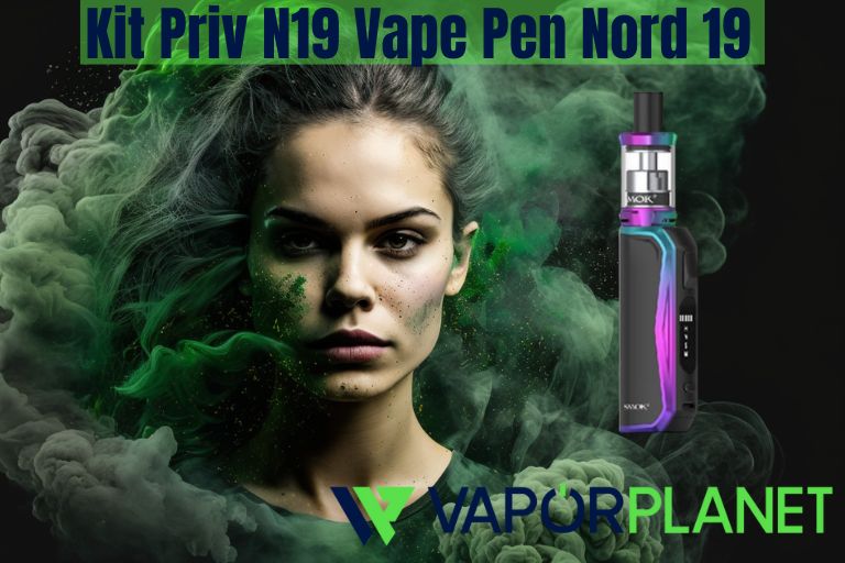 Kit Priv N19 Vape Pen Nord 19 2ml 1200mAh – Smok eCigs kit