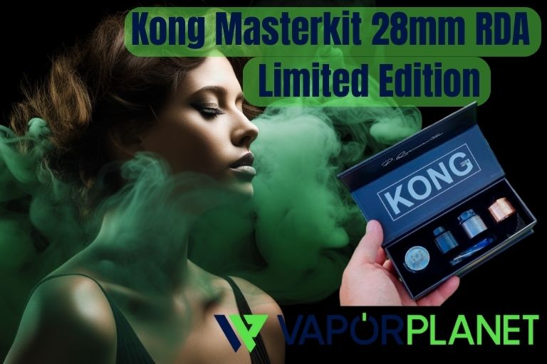 Kong Masterkit 28mm RDA Limited Edition - QP Design (NEW COLOR) 】🏅 ...