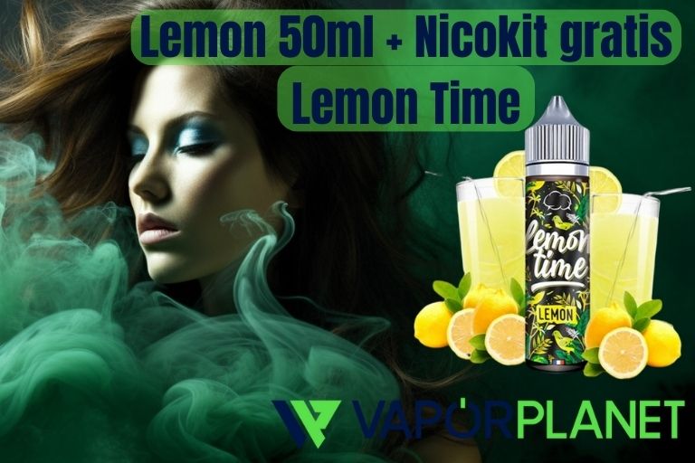 Lemon 50ml + Nicokit gratis - Lemon Time - Eliquid France