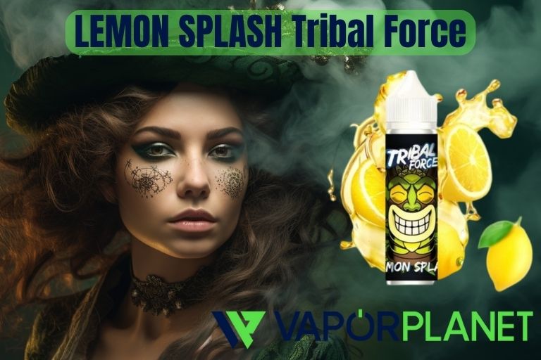 LEMON SPLASH Tribal Force 50 ml + Nicokits Gratis
