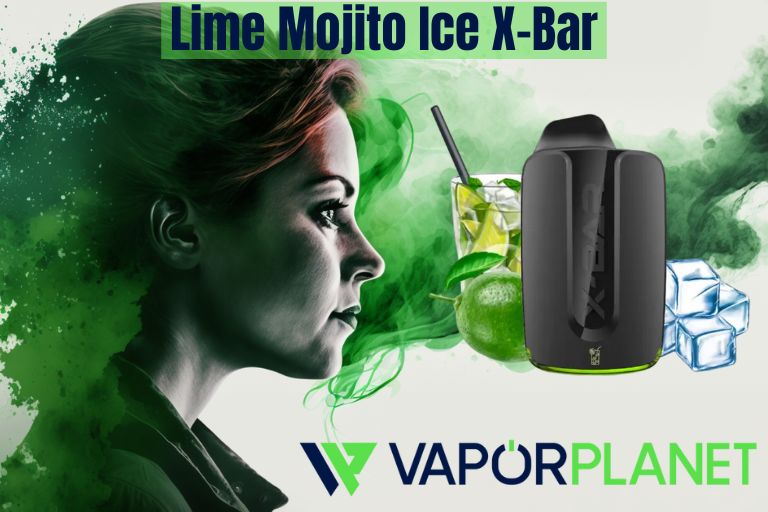 Lime Mojito Ice X-Bar - BOX - 4000 Puffs - POD Desechable SIN NICOTINA