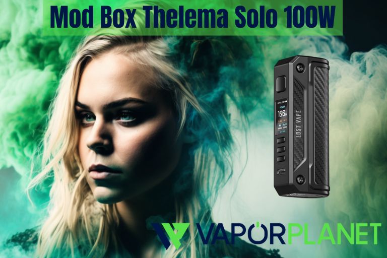 Mod Box Thelema Solo 100W - Lost Vape