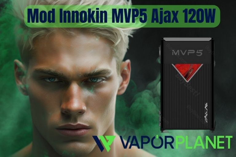 Mod Innokin MVP5 Ajax 120W 5200mAh - Innokin eCigs Mod