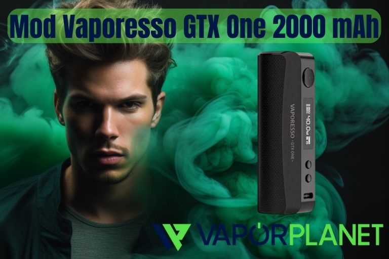 Mod Vaporesso GTX One 2000 mAh - Vaporesso eCigs Mod