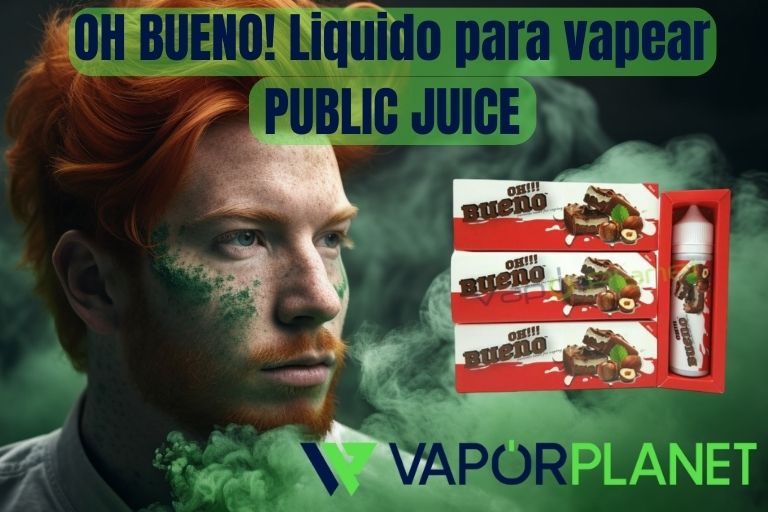 OH BUENO! Liquido para vapear PUBLIC JUICE 50ML + Nicokit Gratis