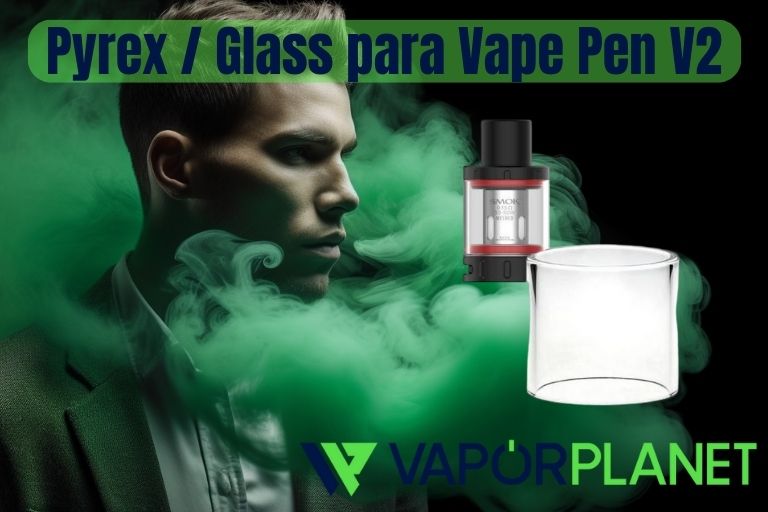 Pyrex / Glass para Vape Pen V2 – 3ml – Smok Pyrex