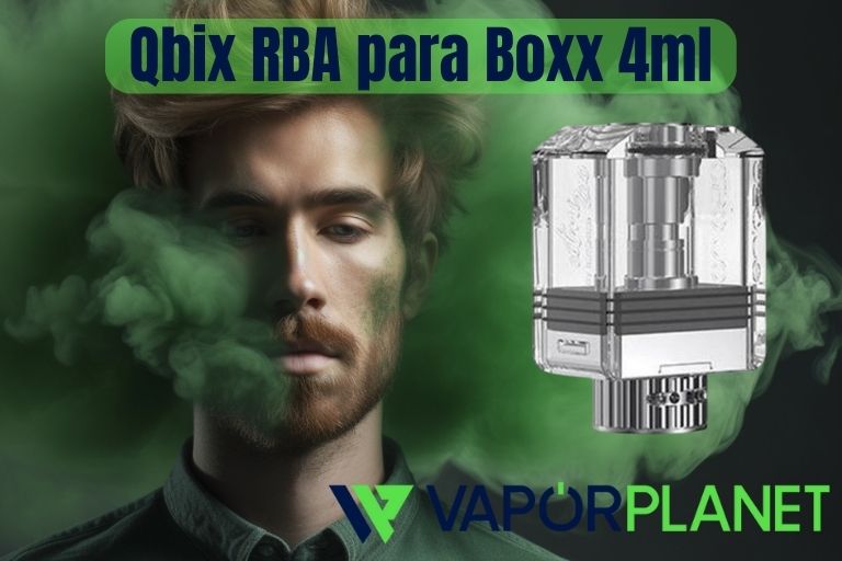 Qbix RBA para Boxx 4ml - Aspire