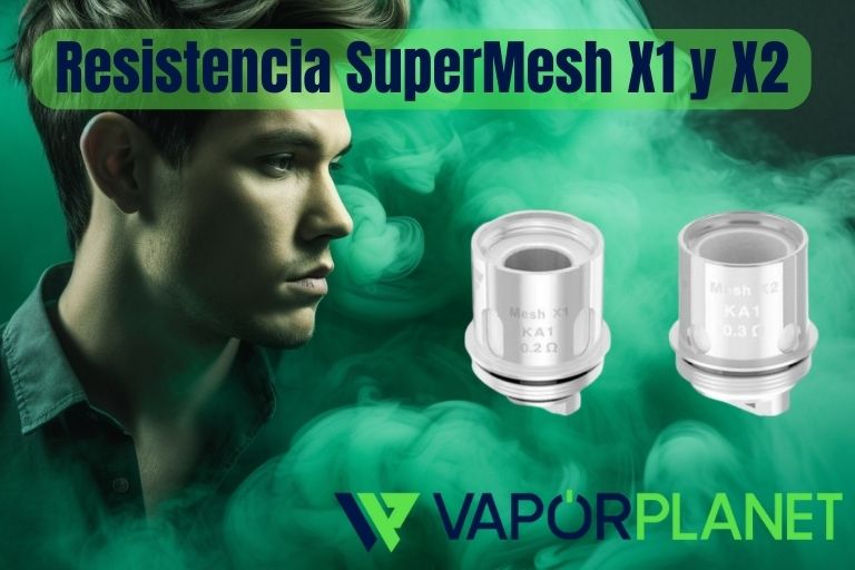 Resistencia SuperMesh X1 y X2 - Geekvape Coil