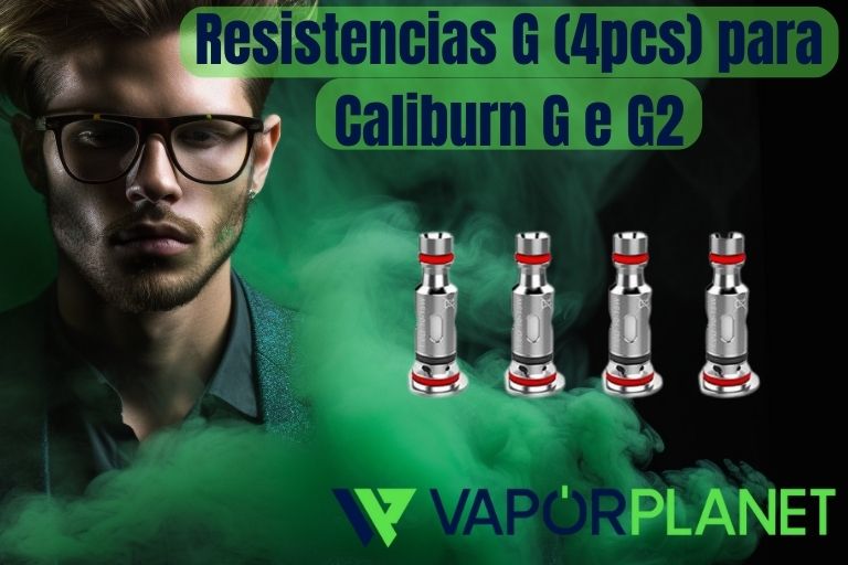 Resistencias G (4pcs) para Caliburn G e G2 - UWELL Coils