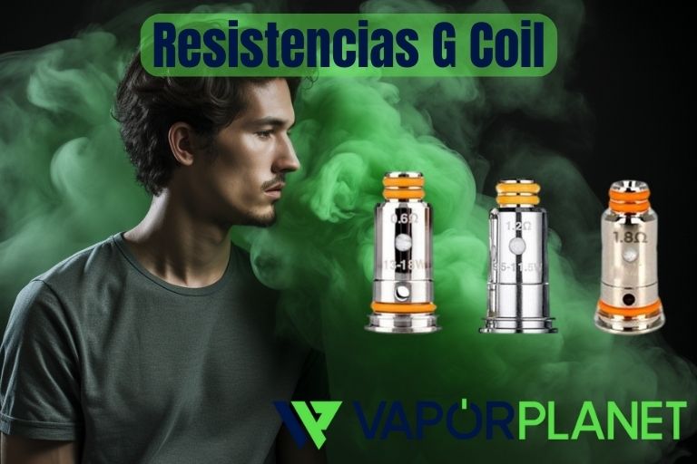 Resistencias G Coil 0.6Ω / 1.2Ω/ 1.2S / 1.8Ω - Geekvape