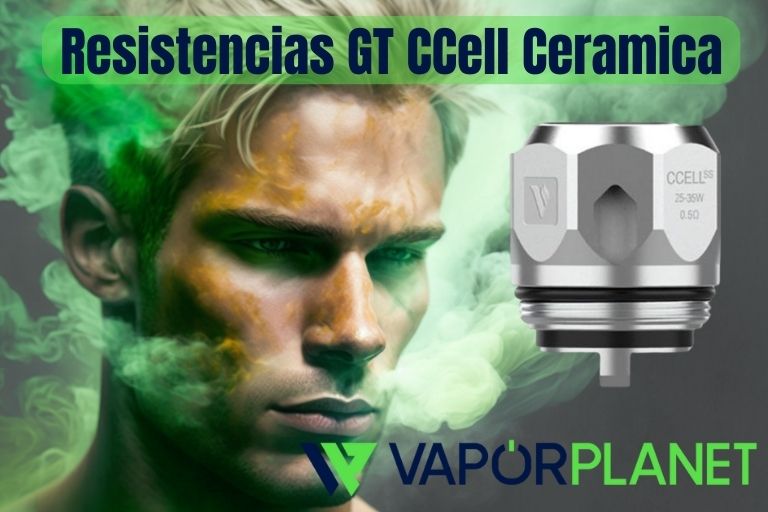 Resistencias GT CCell Ceramica 0,5 ohm – Vaporesso