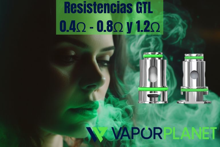 Resistencias GTL 0.4Ω - 0.8Ω y 1.2Ω - Eleaf Coil