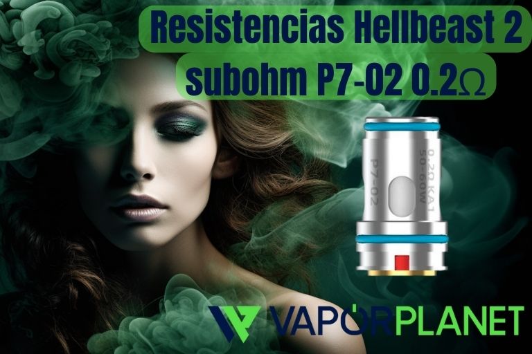 Resistencias Hellbeast 2 subohm P7-02 0.2Ω – Hellvape Coil