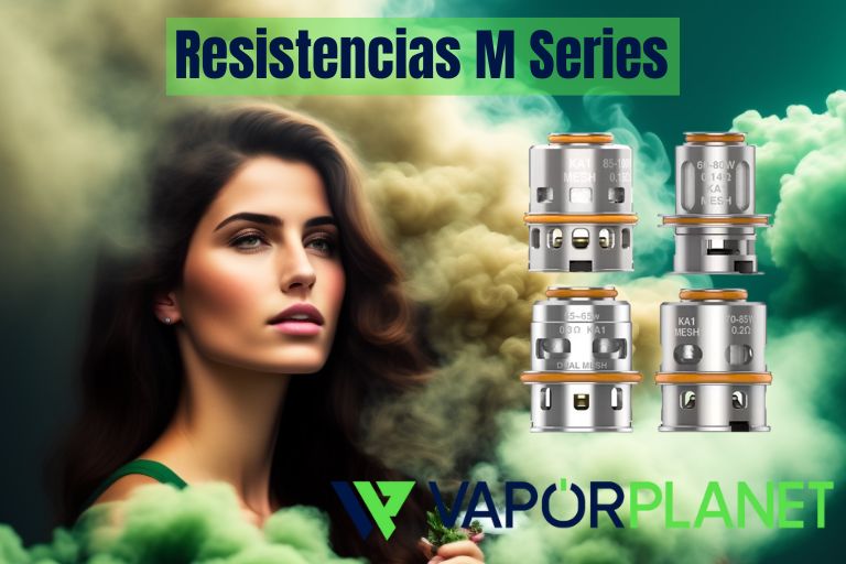 Resistencias M Series 0.14Ω / 0.2Ω / 0.3Ω para Tank ZMax – Geekvape