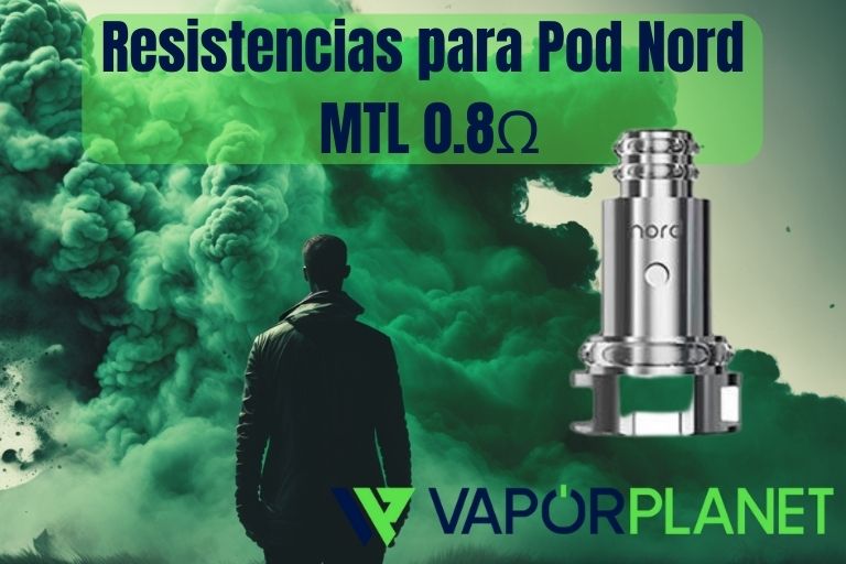 Resistencias para Pod Nord MTL 0.8Ω - Smok