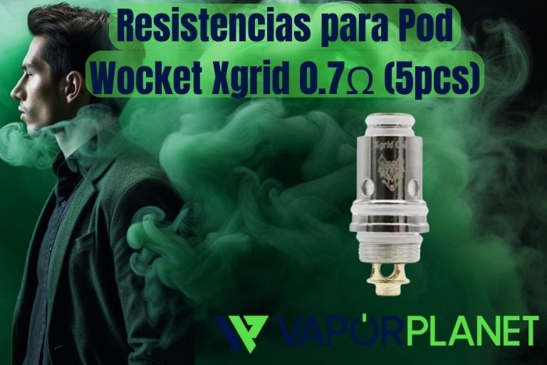 Resistencias para Pod Wocket Xgrid 0.7Ω (5pcs) - Snowwolf Coil