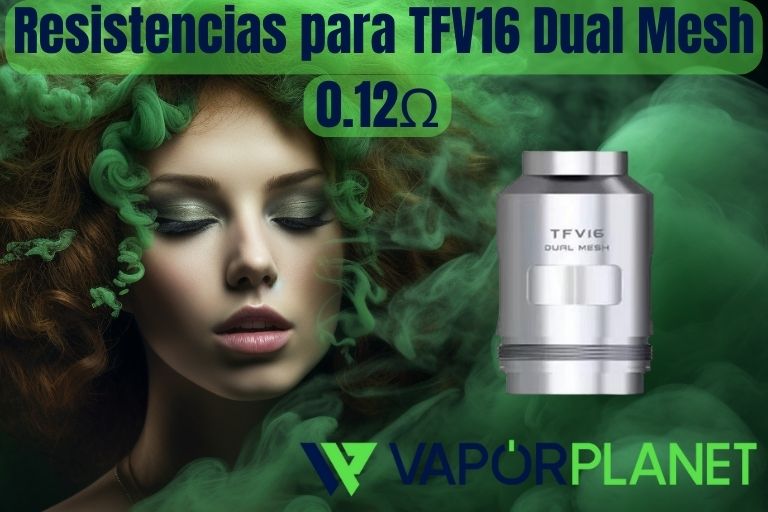 Resistencias para TFV16 Dual Mesh 0.12Ω – Smoktech