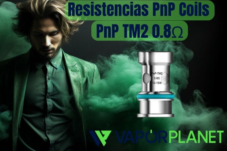 Resistencias PnP Coils PnP TM2 0.8Ω – Voopoo Coil PnP