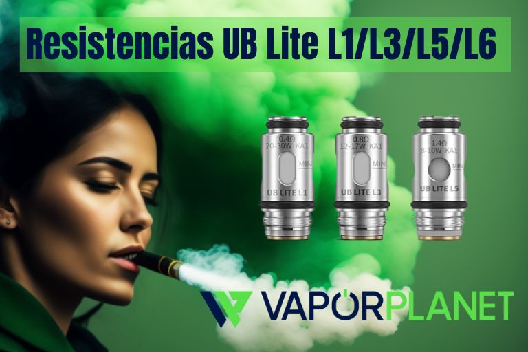 Resistencias UB Lite L1/L3/L5/L6 - Lost Vape - Ursa Mini