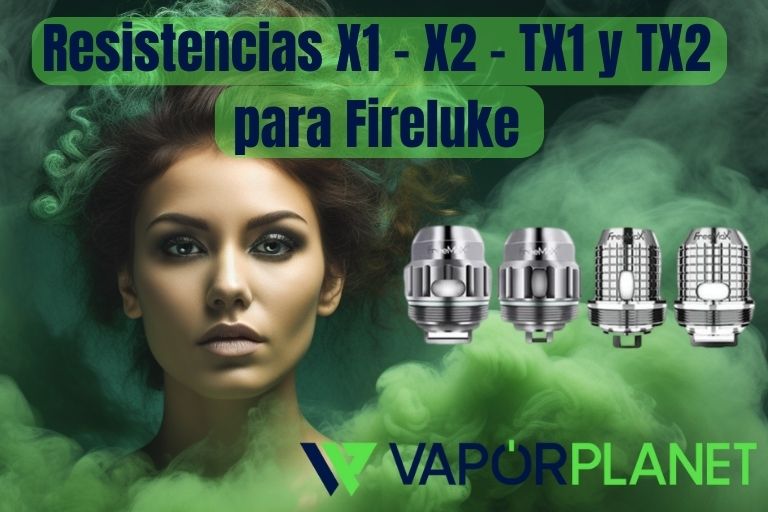 Resistencias X1 - X2 - TX1 y TX2 para Fireluke - Freemax