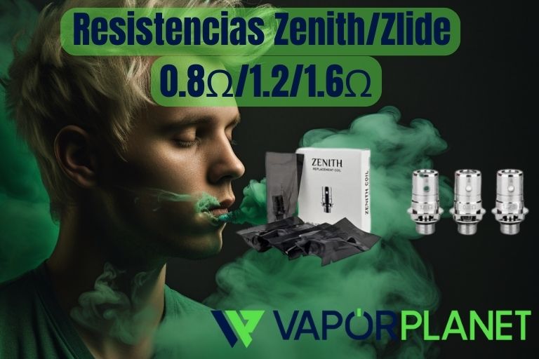 Resistencias Zenith/Zlide 0.8Ω /1.2/1.6Ω - INNOKIN COIL