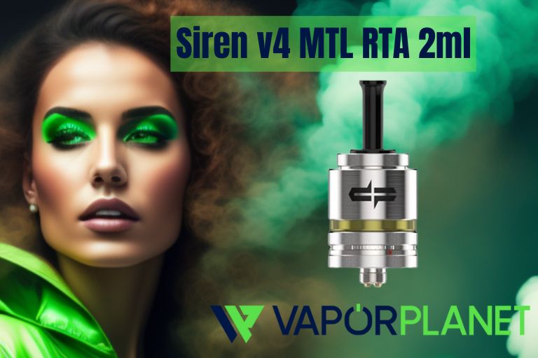 Siren v4 MTL RTA 2ml - Digiflavor