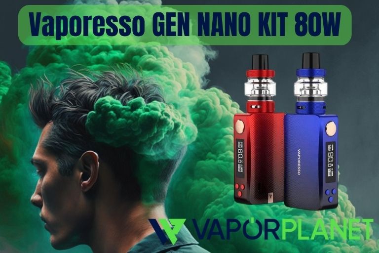 Vaporesso GEN NANO KIT 80W con GTX 22 – Vaporesso eCigs kit