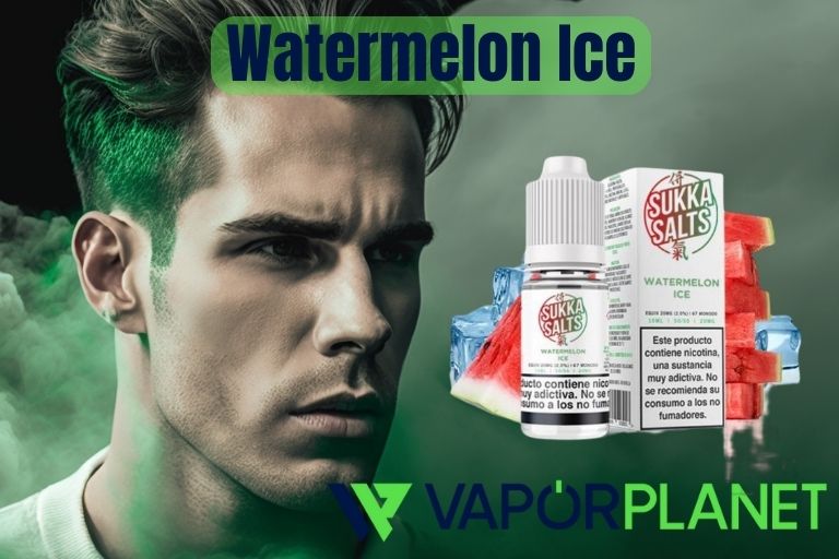 Watermelon Ice - SUKKA SALTS 10 ml - 10 mg y 20 mg - Líquido con SALES DE  NICOTINA