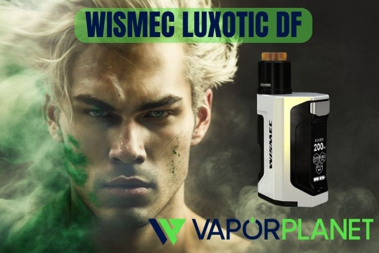 WISMEC LUXOTIC DF + Guillotine V2 RDA (WHITE)