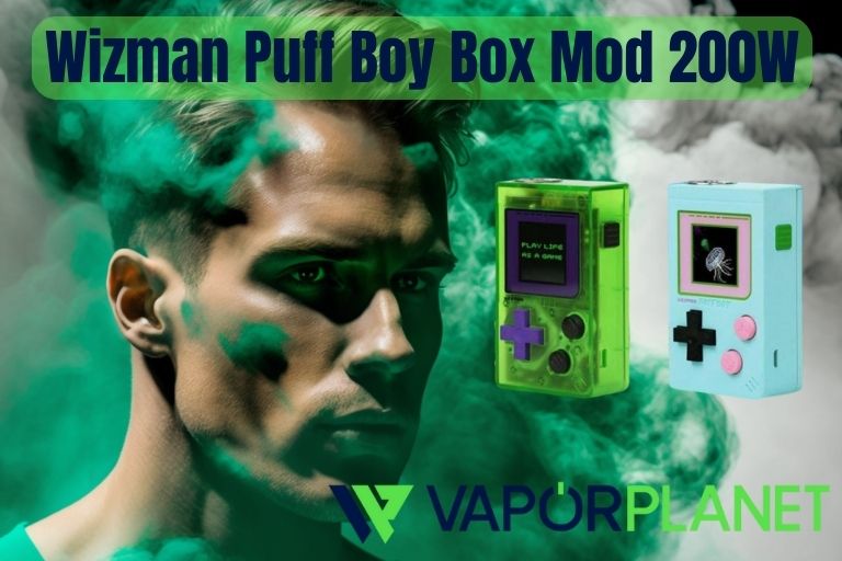 Wizman Puff Boy Box Mod 200W - Wizman Puff Boy Box