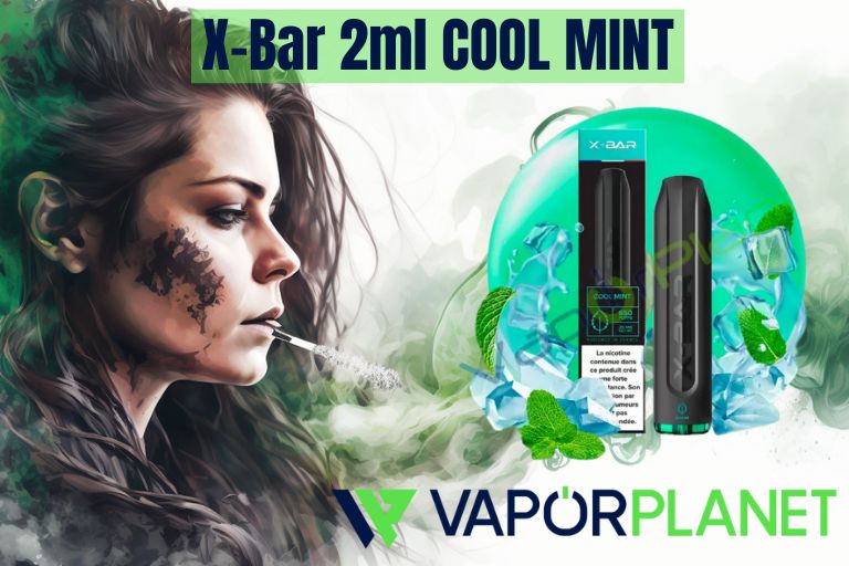 X-Bar 2ml COOL MINT - 10MG - POD Desechable 650 Puff